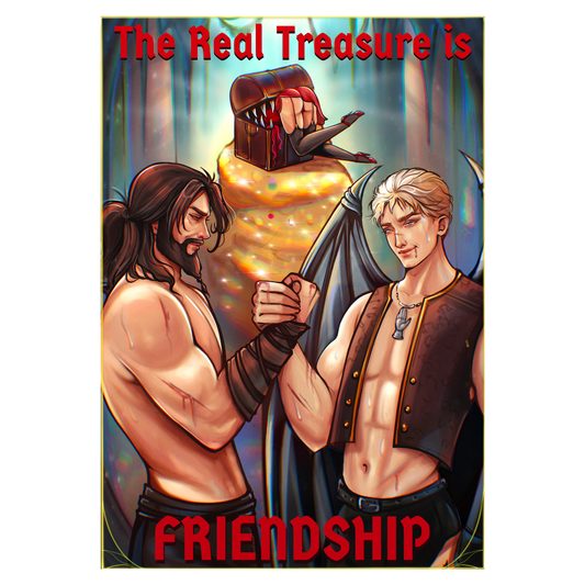 Friendship 3" Sticker