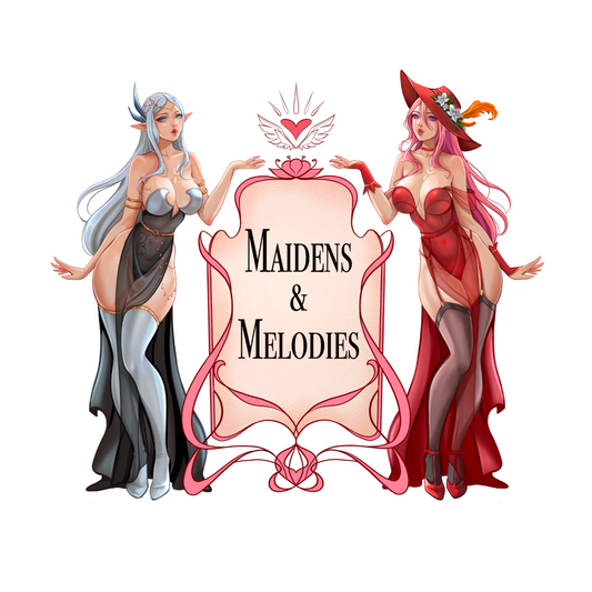 Maidens & Melodies 3" Sticker